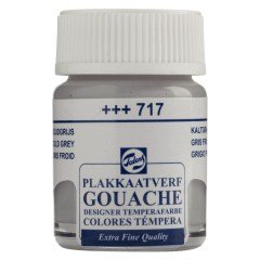 Talens Guaj Boya 16 ml - Cold Grey 717
