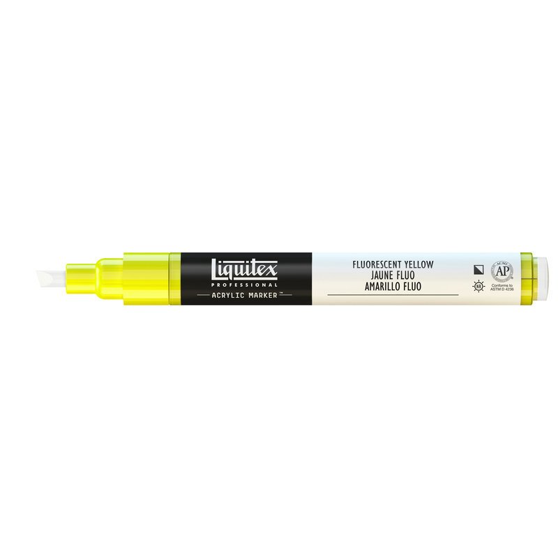Akrilik Kalem - 2-4mm - Fluorescent Yellow