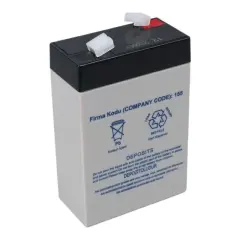 Yokohama Yh-62.8 6 Volt - 2.8 Amper Dik Akü (66x33x97 Mm)