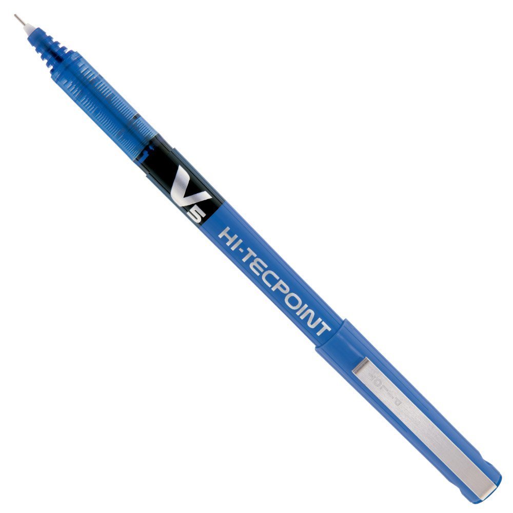 V5 Hi-Tecpoint İğne Uçlu Kalem - 0.5 - Mavi