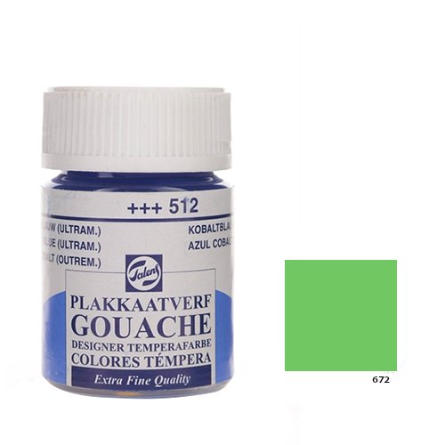 Talens Guaj Boya 16 ml - Reflex Green (Fosforlu) 672