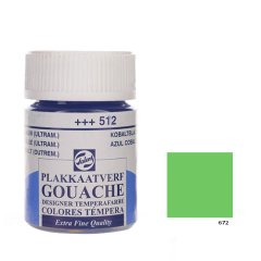 Talens Guaj Boya 16 ml - Reflex Green (Fosforlu) 672