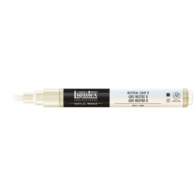 Akrilik Kalem - 2-4mm - Neutral Grey 8