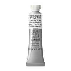 Profesyonel Tüp Suluboya - Titanium White (Opaque White)- 5ml - Seri 1