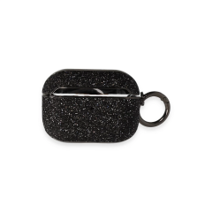 Airpods Pro (1.nesil) Spell Simli Kılıf - Siyah