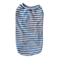 Kedi Köpek Kıyafeti Mavi Beyaz S 24 cm