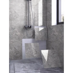 Gri Mermer Desen Duvar Sticker (30*30)