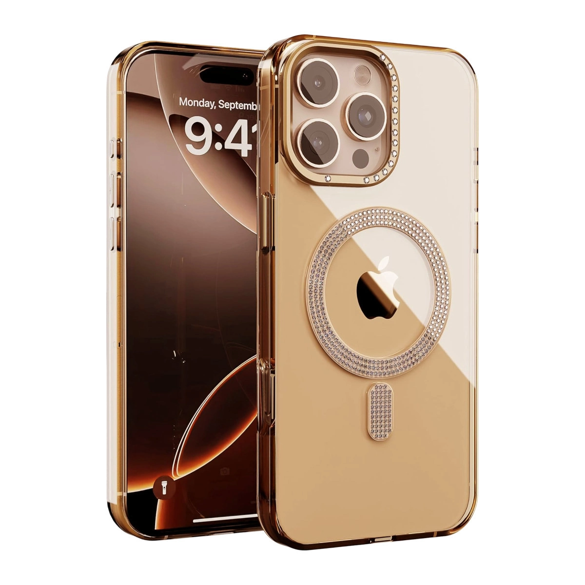 Joko  İphone 16 Pro Max Tash Diamond Magsafe Kapak - Gold
