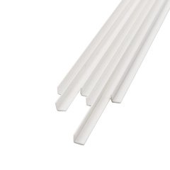 Plastik L Profil Çıta 3mm 50cm 10 Adet