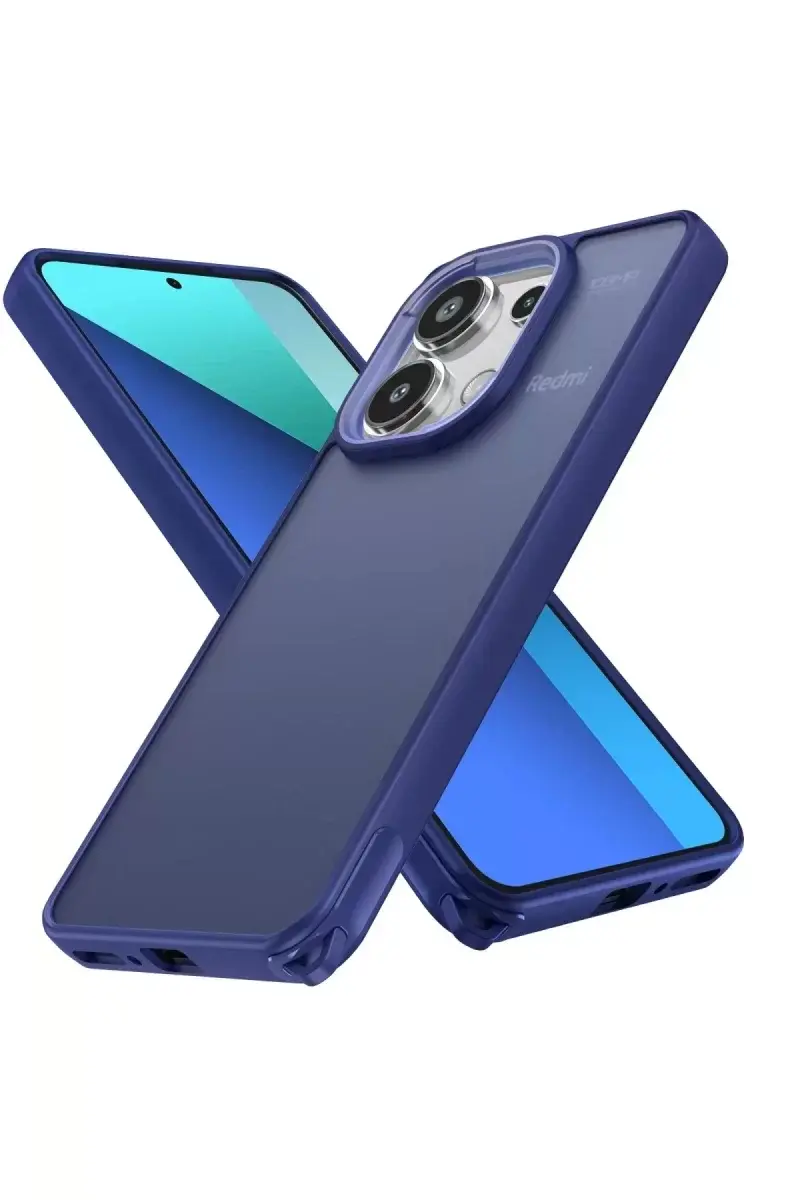 Newface Xiaomi Redmi Note 13 Pro 4g Kılıf Elegant Kapak - Lacivert
