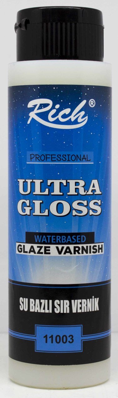 Ultra Gloss Su Bazlı Sır Vernik 500cc