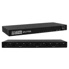 Powermaster Pm-14218 1 Giriş 8 Çıkış Port 1080p Fhd Hdmı Dağıtıcı Splitter (8'li Çoklayıcı)