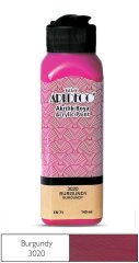 Akrilik Ahşap Boyası 140ml 3020 Burgundy