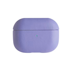 Airpods Pro 2 (2.nesil) 405 Deri Kılıf - Lila
