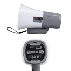 No-tel 918l Bluetooth-usb-siren-ses Kayıt Özelikli Dahili Bataryalı 25 Watt Mini El Tipi Megafon