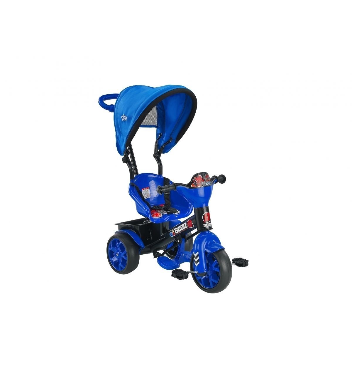 Baby2Go Bobo Tenteli Bisiklet Mavi