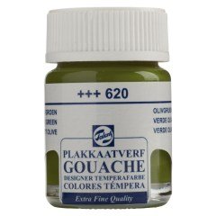 Talens Guaj Boya 16 ml - Olive Green 620