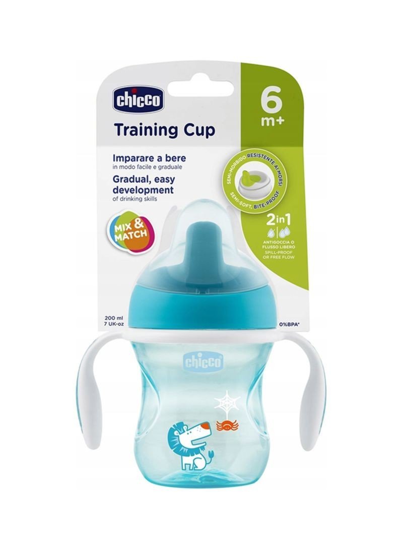 Chicco Eğitim Biberonu 200ml 6 Ay+ Erkek