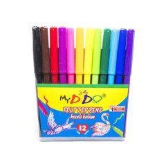 Mydido Keçeli Kalem 12 Renk