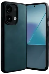 Newface Xiaomi Redmi Note 13 Pro 4g Kılıf Aras Deri Kapak - Koyu Yeşil