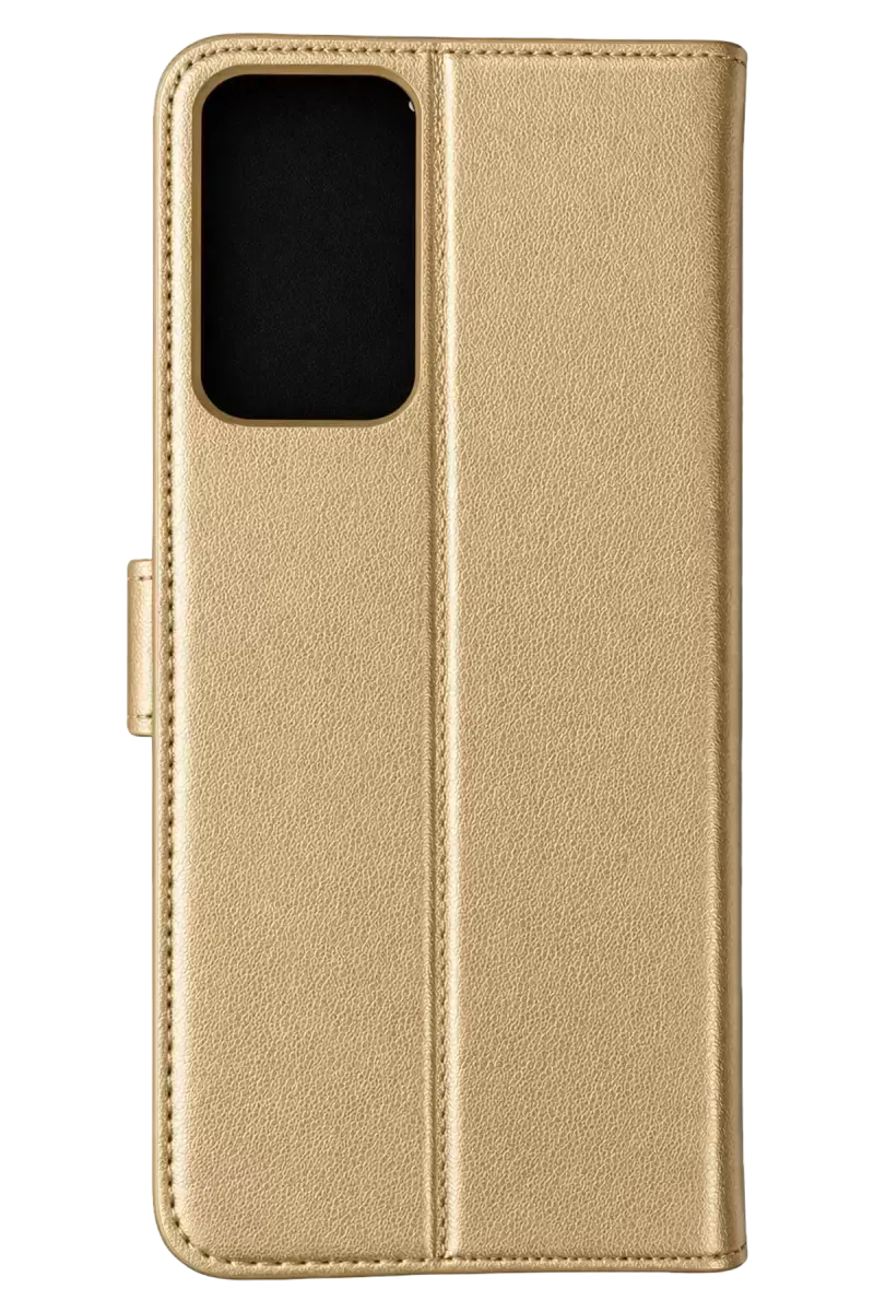Newface Samsung Galaxy A91 / S10 Lite Trend S Plus Kapaklı Kılıf - Gold