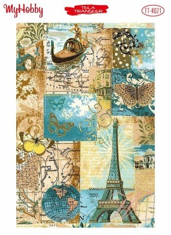 Tela Transfer 25x35cm N:K021