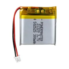 Powermaster 502525 3.7 Volt 300 Mah Lityum Polimer Pil