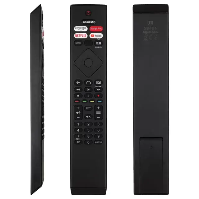 Philips Ph-v12 43pus8506 - 50pus8505 - 55pus8007 - 65pml9507/12 - 75pus8807 Netflix-prime Video-youtube Tuşlu Ses Komutsuz Lcd-led Tv Kumandası