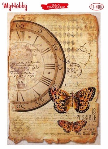 Tela Transfer 25x35cm N:K007