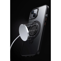 Joko  İphone 12 Avatar 360 Dönen Magsafe Kapak - Siyah