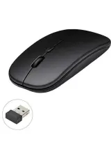 Kablosuz Mouse Fare Şarjlı Bluetooth Wireless Çift Modlu Sessiz