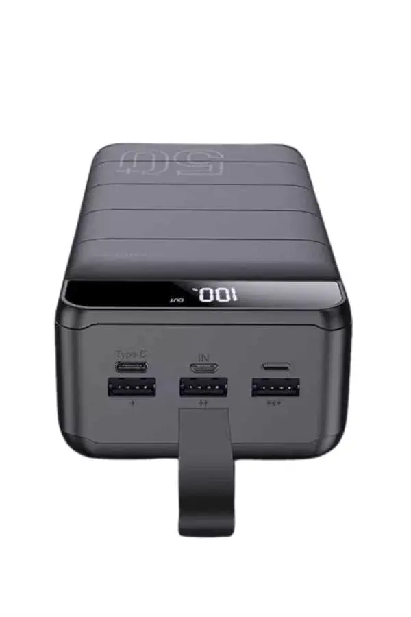 Powerbank Çoklu Şarj Girişi 50.000 Mah Taşınabilir Dijital Göstergeli