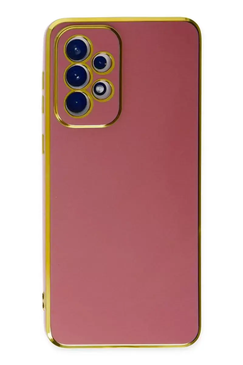 Newface Samsung Galaxy A73 5g Kılıf Volet Silikon - Kırmızı