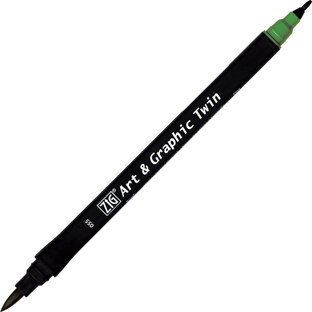 Art & Graphic Twin - Deep Green - 055