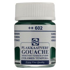 Talens Guaj Boya 16 ml - Deep Green 602