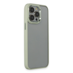 İphone 14 Pro Max Kılıf Power Silikon - Yeşil