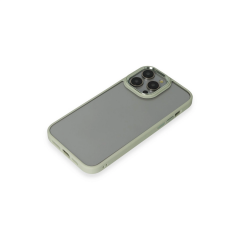 İphone 14 Pro Max Kılıf Power Silikon - Yeşil