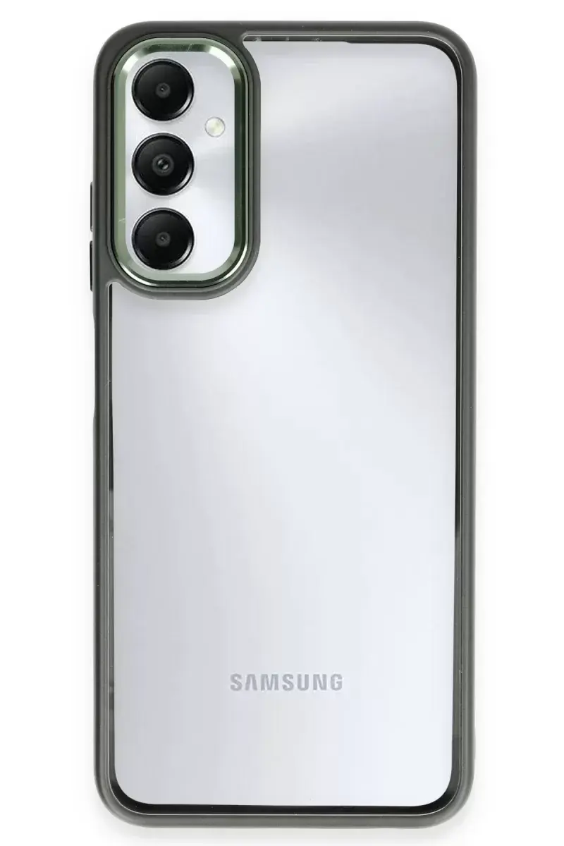 Newface Samsung Galaxy A05s Kılıf Power Silikon - Koyu Yeşil