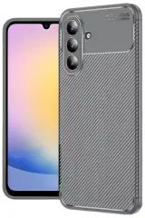 Newface Samsung Galaxy S25 Fe Auto Focus Karbon Kapak - Gri