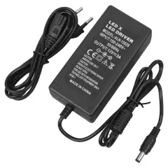 Powermaster Pm-1980 12 Volt - 3 Amper - 36 Watt 5.5*2.5 Mm Uçlu Plastik Kasa Masaüstü Adaptör