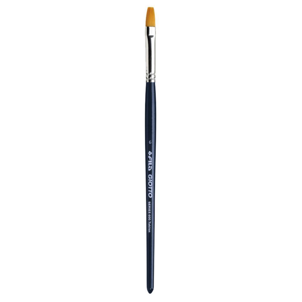 Seri 600 Sentetik Düz Fırça N:6