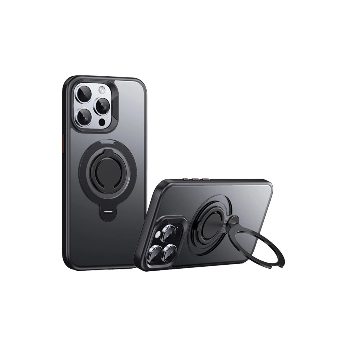 Joko  İphone 15 Pro Max Avatar 360 Dönen Magsafe Kapak - Siyah