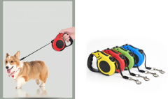 Otomatik  Makaralı Kedi Tasması / Köpek Tasması 3 Metre - 15 Kg