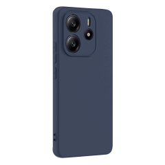Xiaomi Redmi Note 14 4g Kılıf First Silikon - Lacivert