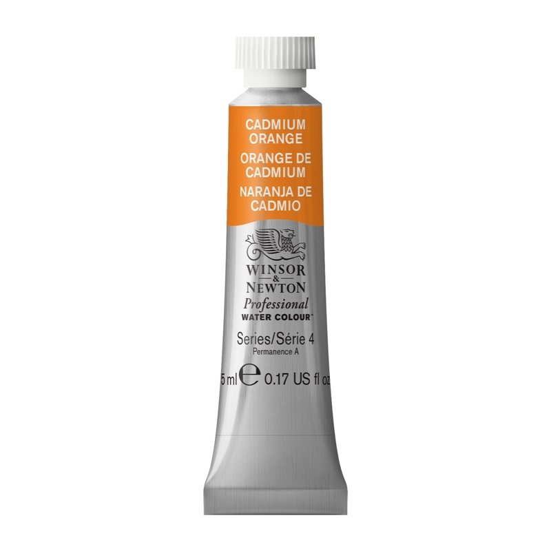 Profesyonel Tüp Suluboya - Cadmium Orange - 5ml - Seri 4
