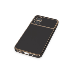 Xiaomi Poco M5 Kılıf Volet Silikon - Siyah