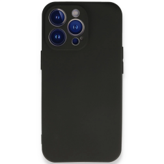 İphone 14 Pro Kılıf First Silikon - Siyah