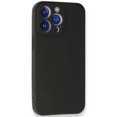 İphone 14 Pro Kılıf First Silikon - Siyah