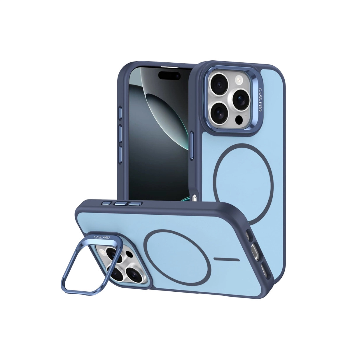 Joko  İphone 16 Pro Max Flexa Magsafe Kapak - Mavi