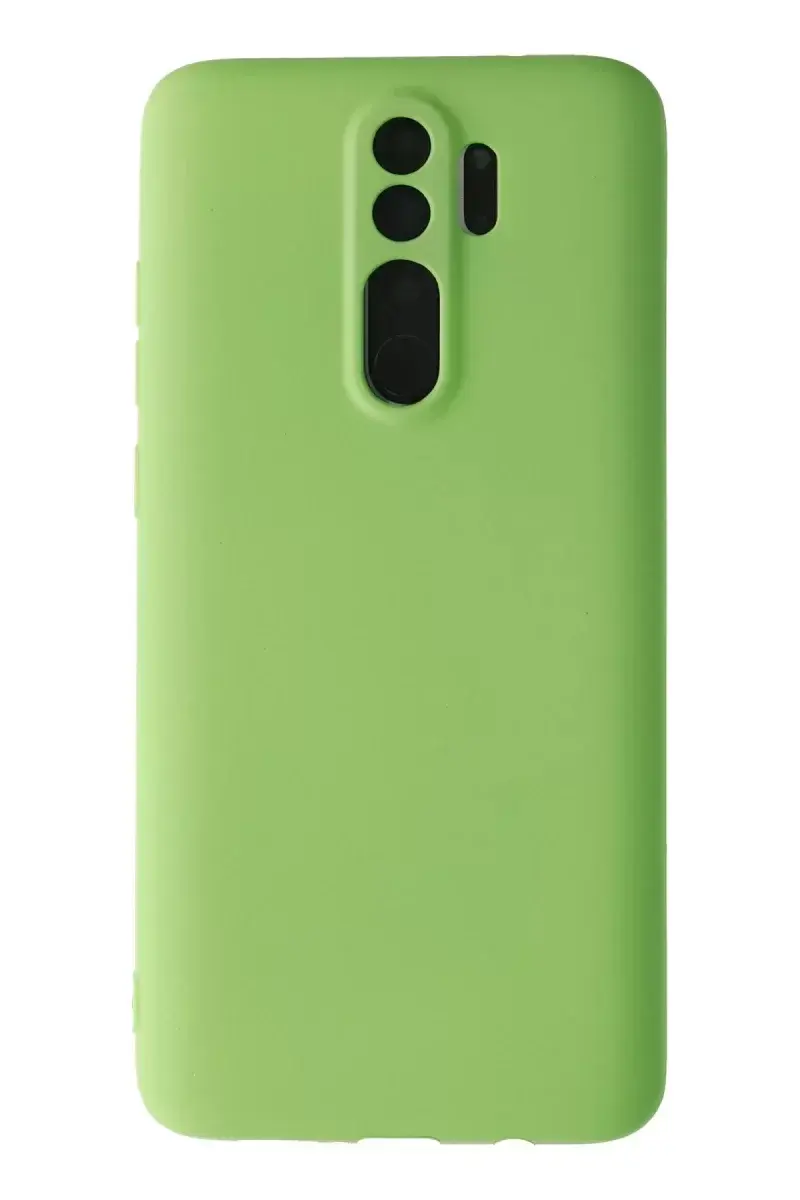 Newface Xiaomi Redmi Note 8 Pro Kılıf First Silikon - Yeşil